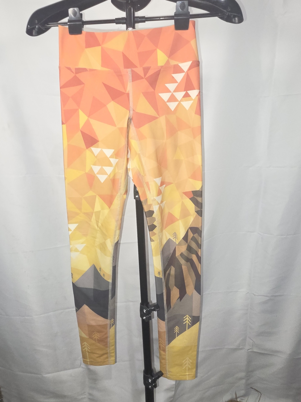 Eagle Rock WerkShop Printed Athletic Leggings XS – Made in USA W/ Italian Fabric
